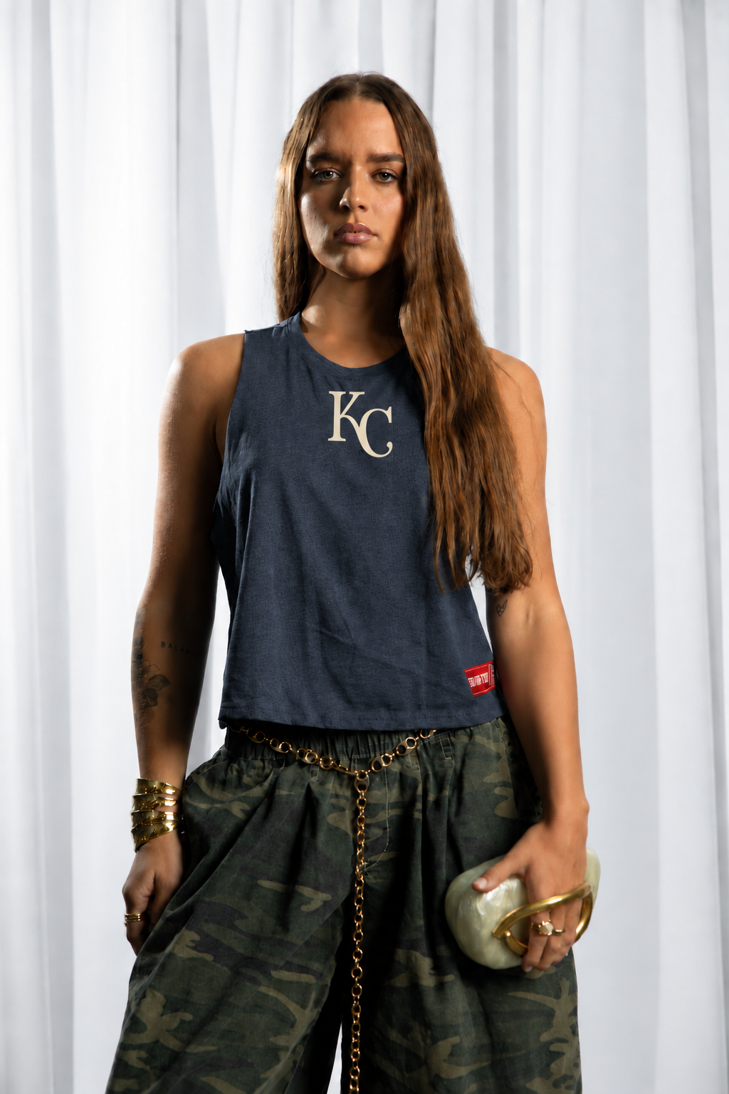 Royals  Raw Edge Tank