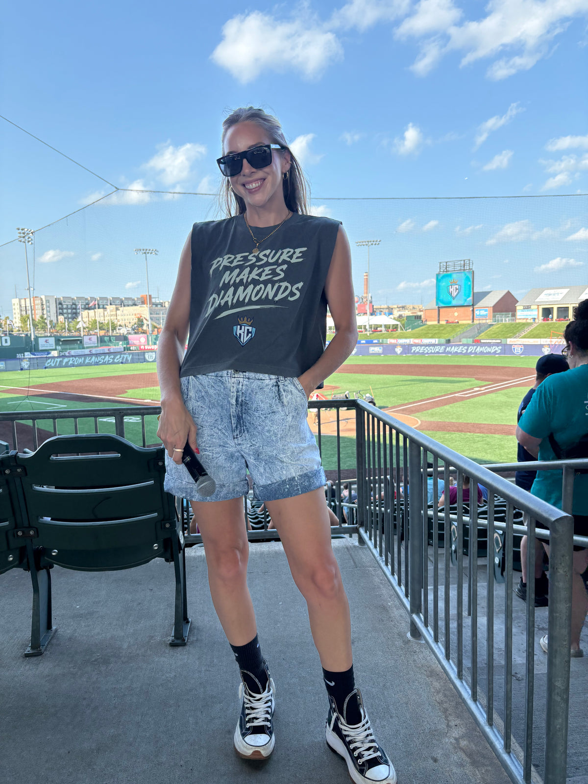 KC Diamonds Muscle Tee