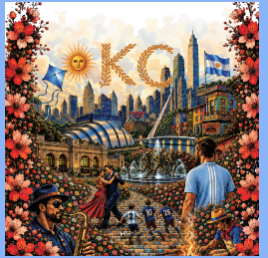 KC x Argentina Scarf